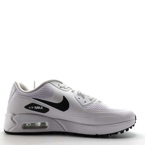 Nike Air Max 90 G Mens Golf Shoes Size 8 CU9978 101 White Black Spikeless main image 9